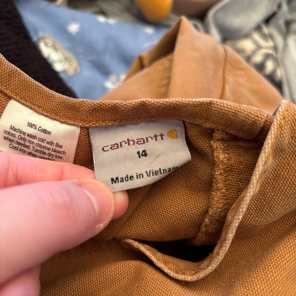 Carhartt overalls boys size 14 - Picture 12 of 13